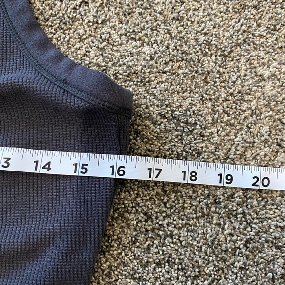 Fabletics waffle knit racer back tank top woman’s size large - Picture 6 of 6